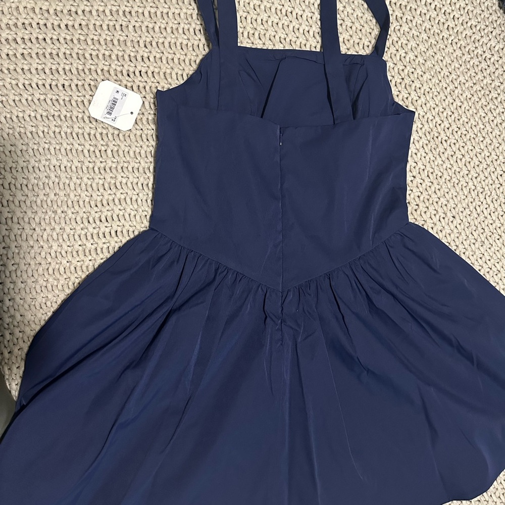 Altar'd State Navy Blue Dress - Picture 3 of 4